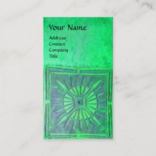 MORNING STAR , MONOGRAM BUSINESS CARD