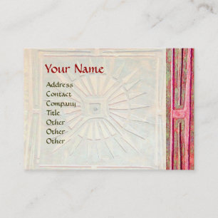 MORNING STAR , MONOGRAM BUSINESS CARD