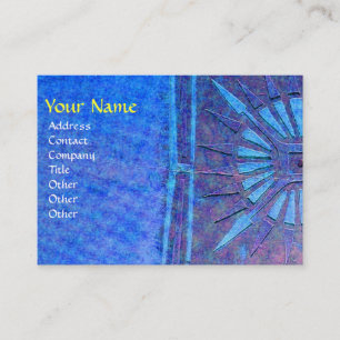 MORNING STAR , MONOGRAM BUSINESS CARD