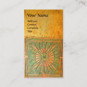 MORNING STAR , MONOGRAM BUSINESS CARD