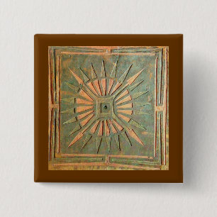 MORNING STAR PINBACK BUTTON