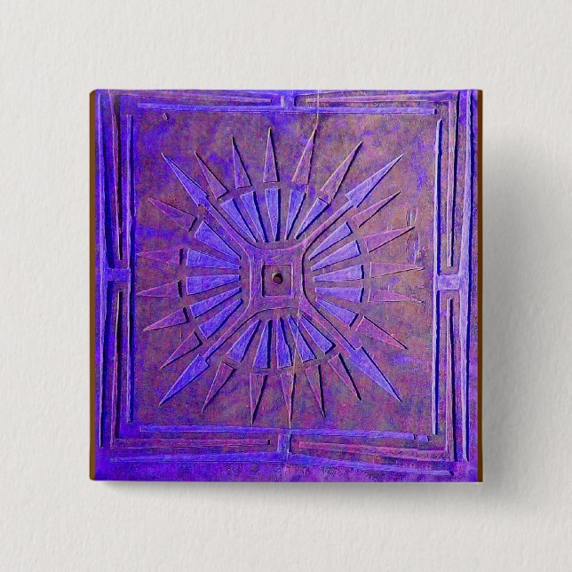 MORNING STAR PINBACK BUTTON (Front)