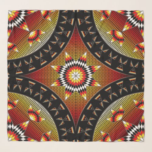 Morning Star with Tipis BRYW Scarf