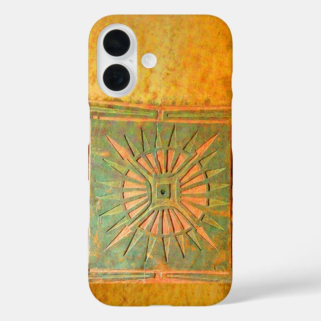 MORNING STAR ,Yellow,Brown Green Case-Mate iPhone Case (Back)