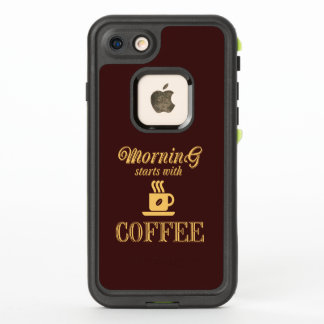 Morning starts with coffee
