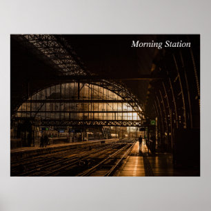 Morning Station Poster