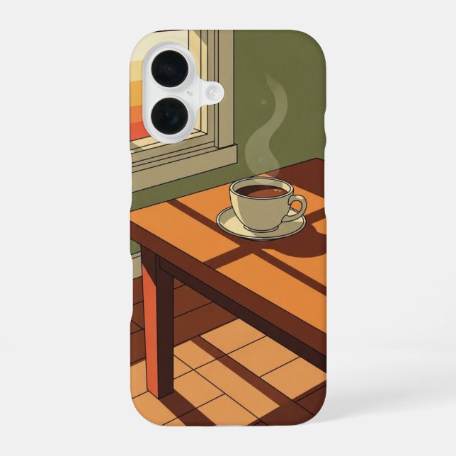 Morning Sun Coffee iPhone Case (Back)