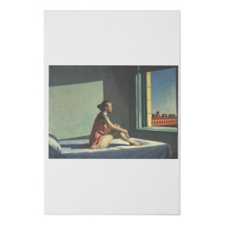 Morning Sun - Edward Hopper Faux Canvas Print