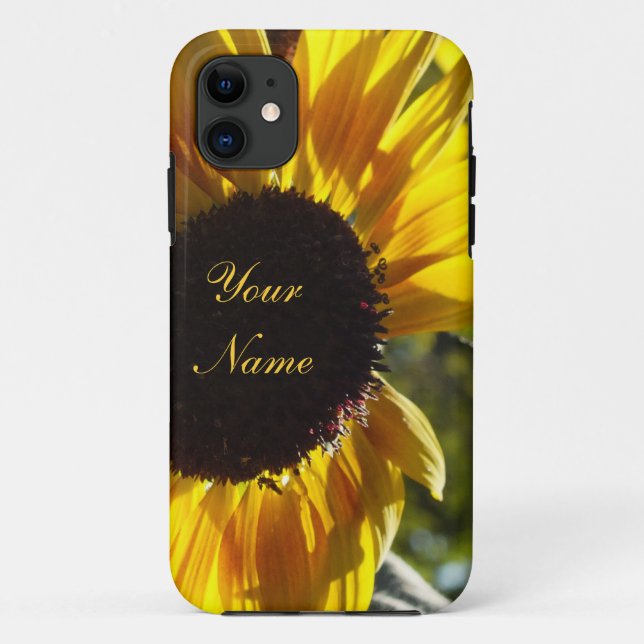 Morning Sunflower Customizable Case-Mate iPhone Case (Back)