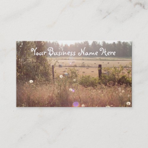 Morning Sunlight Business Card