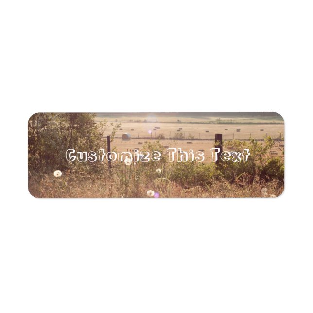 Morning Sunlight Label (Front)