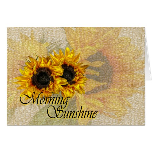 Morning Sunshine.. Cards (Front Horizontal)