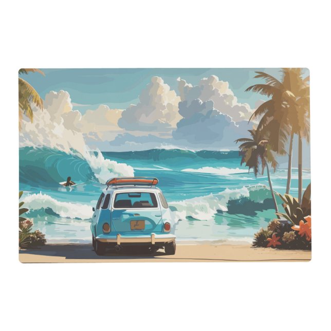 Morning Surf  Placemat (Front)