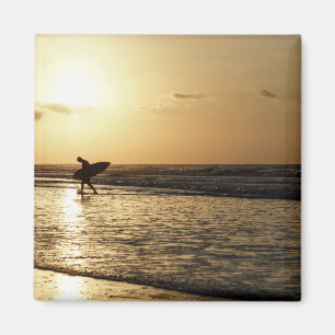Morning Surfer Magnet
