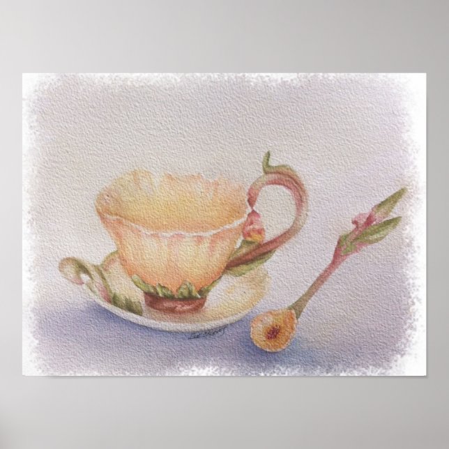 Morning Tea Time Poster (Front)