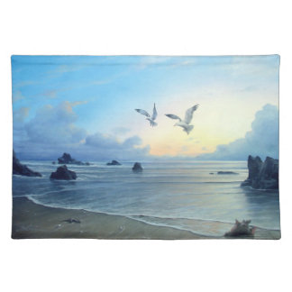 Morning Tides, beach theme placemats