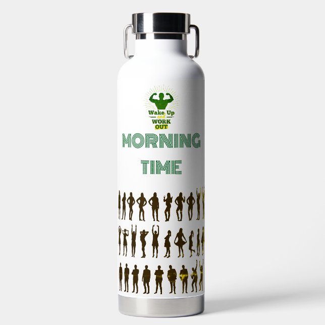 MORNING TIME  WATER BOTTLE (Front)