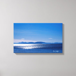 Morning View Wildcat Cove Larrabee State Park WA Canvas Print