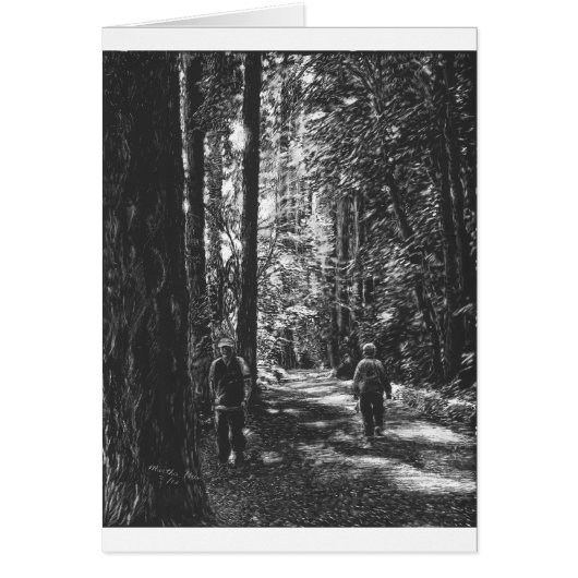 Morning walk at dawn (Front)