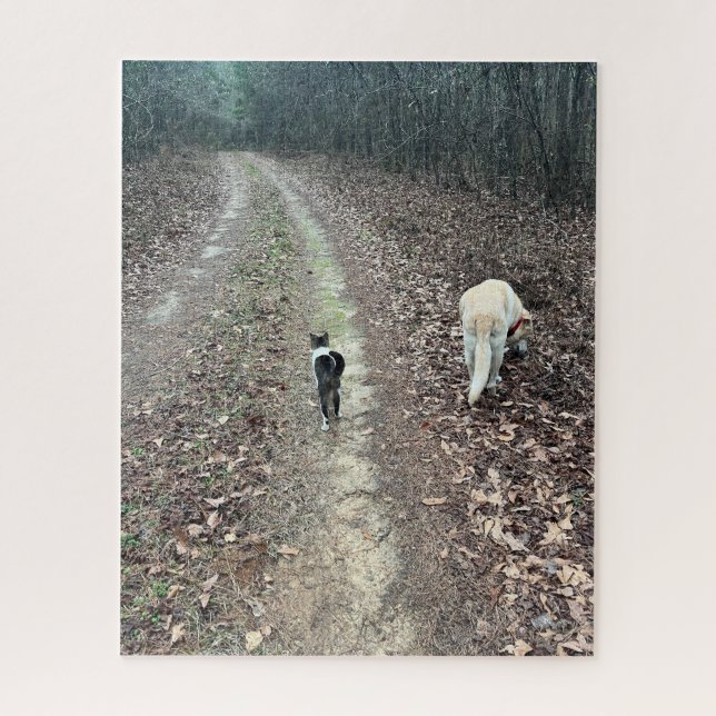 Morning Walk Jigsaw Puzzle (Vertical)