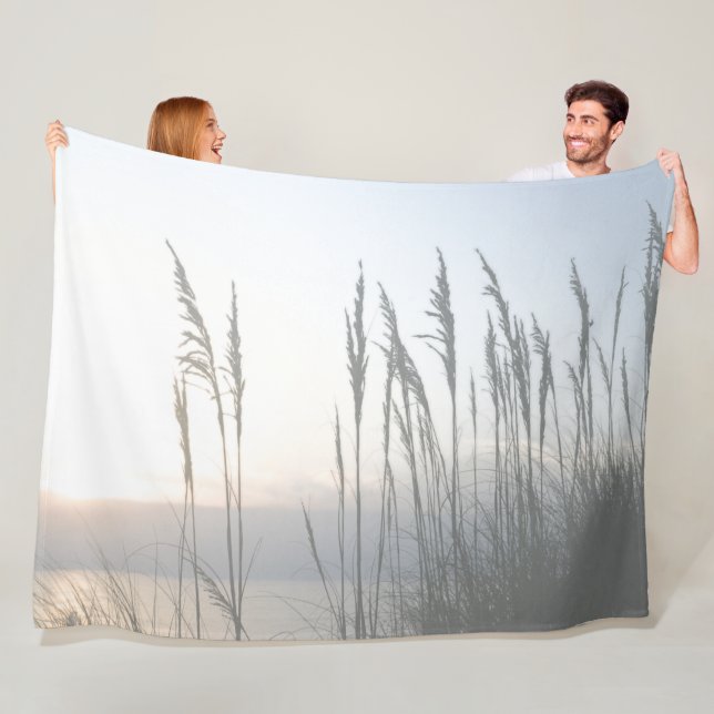 Morning Whisper Fleece Blanket (In Situ)