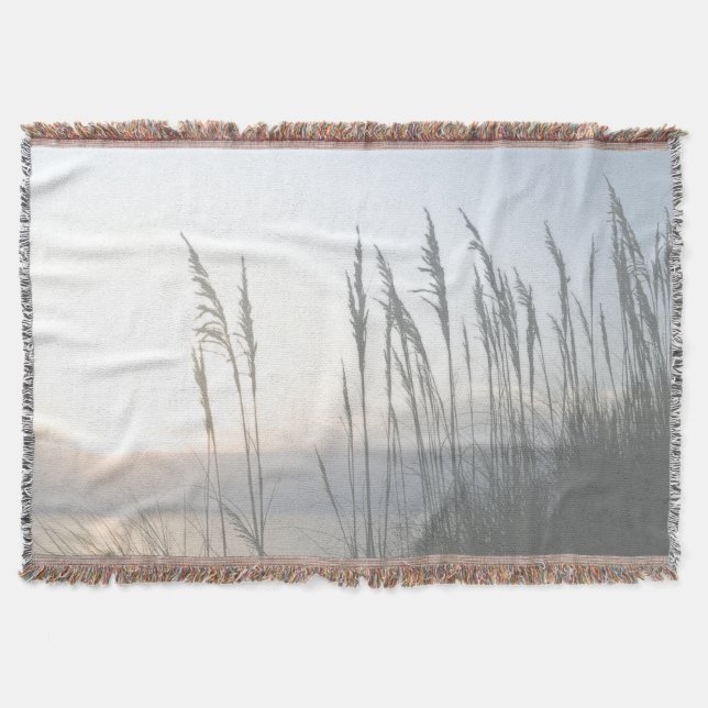 Morning Whisper Throw Blanket (Front)