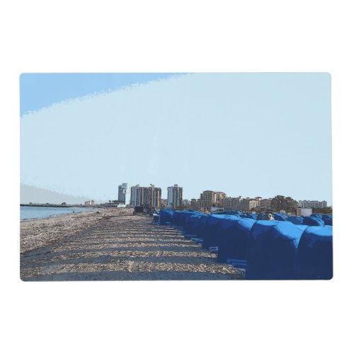 Mornings At The Beach 7292 _ Clearwater FL Placemat