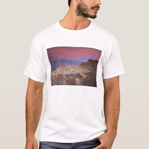 Mornings first light on  Zabriskie Point and 2 T_Shirt