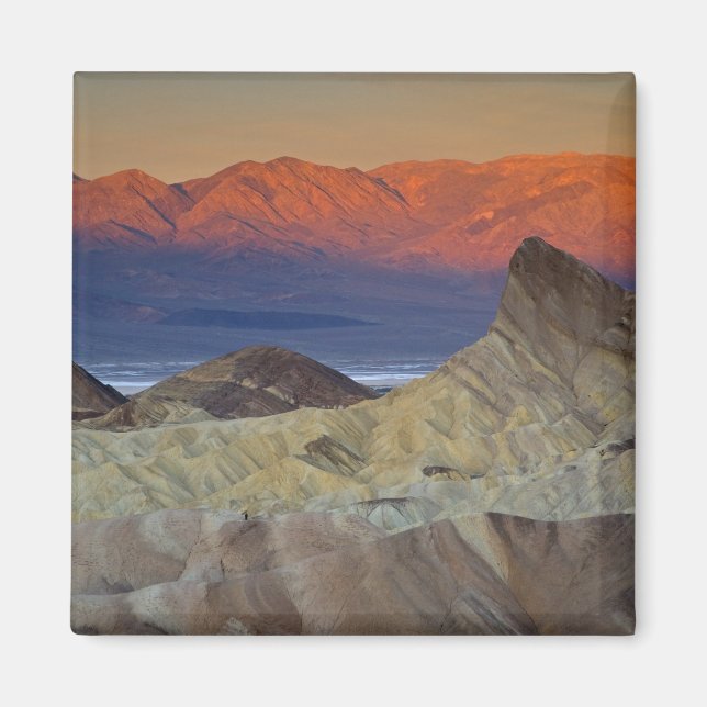 Mornings first light on  Zabriskie Point and Magnet (Front)