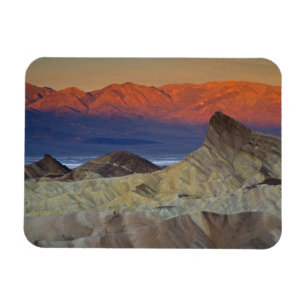 Mornings first light on  Zabriskie Point and Magnet