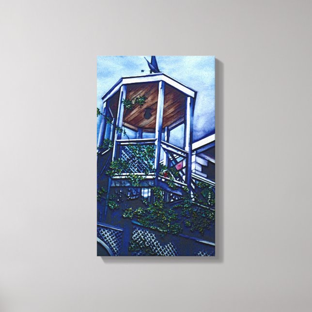 Morning's Light, Harbor Island Canvas Print (Front)
