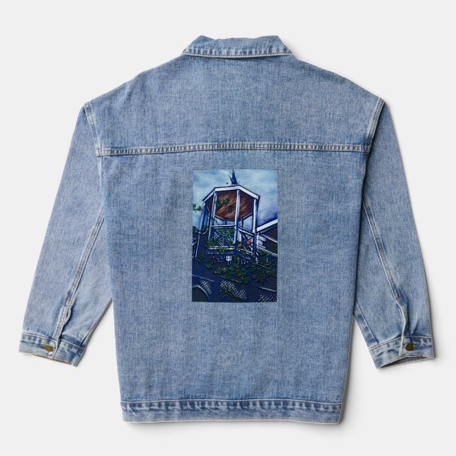 Morning's Light, Harbor Island Denim Jacket (Back)