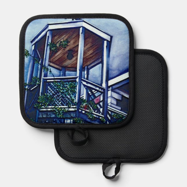 Morning's Light, Harbor Island Pot Holder (Front/Back)