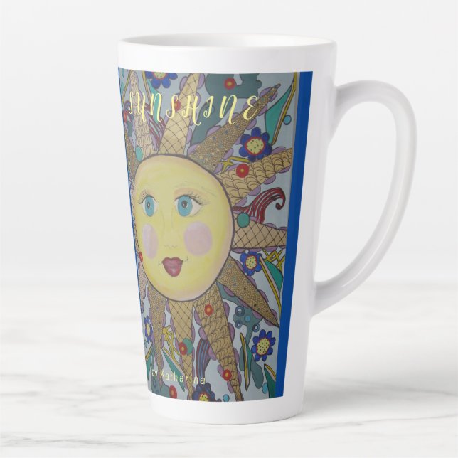 Mornings never looked so good! -Latte MUG (Right)