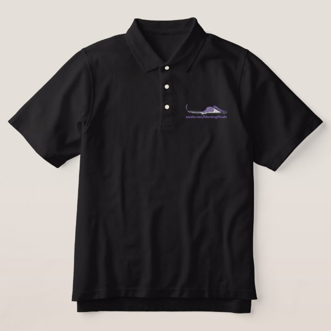 MorningShade embroidered polo (Design Front)