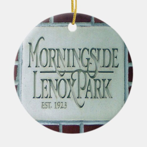 Morningside Morningside Lenox Park Morningside Ceramic Ornament