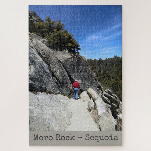 Moro Rock SequoiaKings Canyon National Park Jigsaw Puzzle