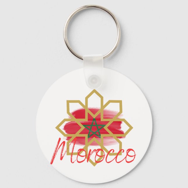 Moroccan Adventure Keychain (Front)