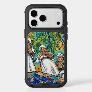 Moroccan Ahwash Amazigh Folk Art Print iPhone 17 Pro Max Case