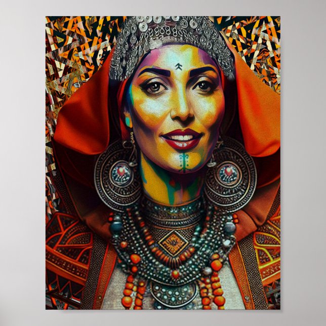 Moroccan Amazigh Beauty v1 Poster (Front)