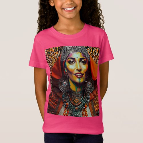 Moroccan Amazigh Beauty V1 T_Shirt