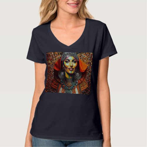 Moroccan Amazigh Beauty v1 T_Shirt