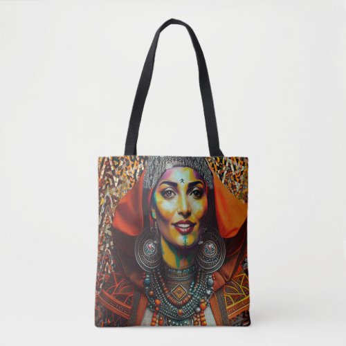 Moroccan Amazigh Beauty v1 Tote Bag