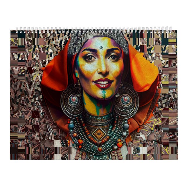 Moroccan Amazigh Beauty V2 Calendar (Cover)