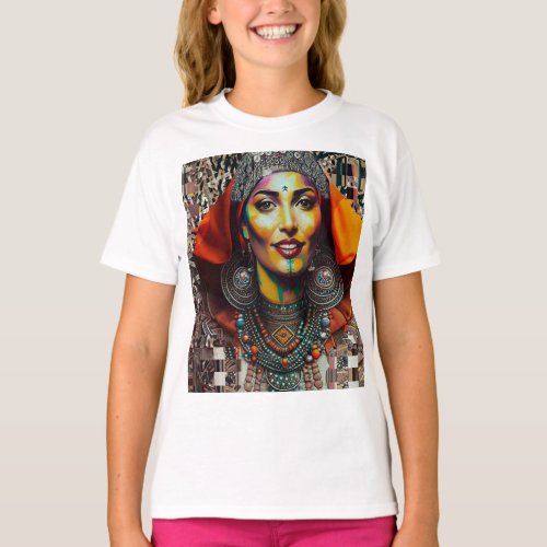 Moroccan Amazigh Beauty V2 T_Shirt