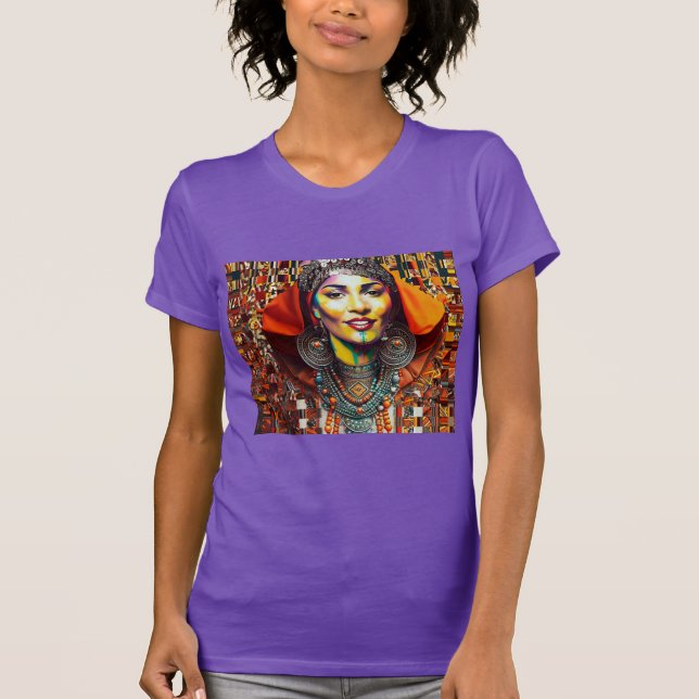 Moroccan Amazigh Beauty V3 T-Shirt (Front)