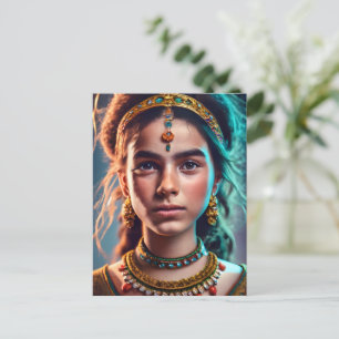 Moroccan Amazigh girl Postcard