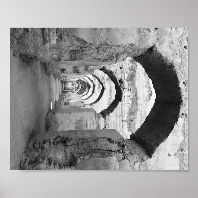 Moroccan Arches Poster (Front)