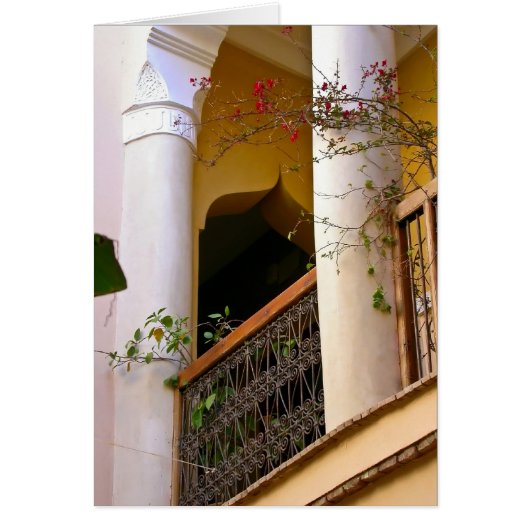moroccan architecture cards (Front)