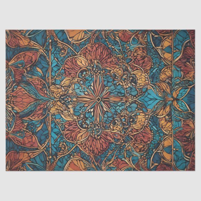 Moroccan Art Tissue Paper (Front)